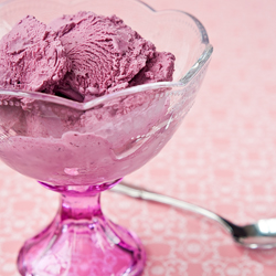 Blueberry Sour Cream Ice Cream