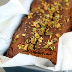 Gluten Free Pumpkin Pistachio Bread