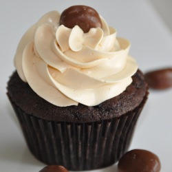 Milk Dud Cupcake