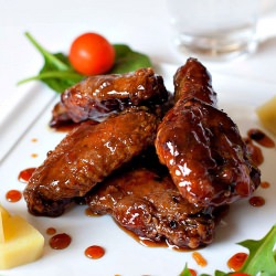 Sweet and Spicy Chicken Wings