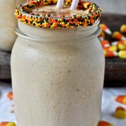 Bourbon Pumpkin Pie Milkshakes