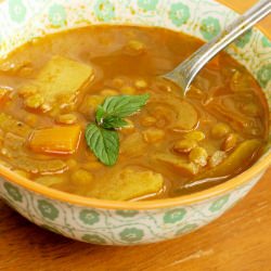 Curried Lentil Soup