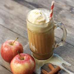 Spiked Apple Cider Floats