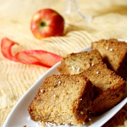 Eggless Apple Cake