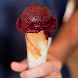 Ici Blackberry Wine Sorbet