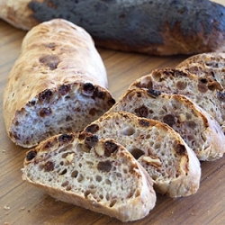 Peeta’s Burnt Nut and Raisin Bread