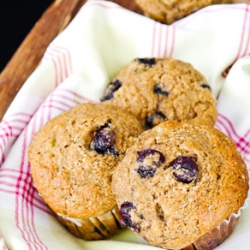 Wholemeal Blueberry & Banana Muffin