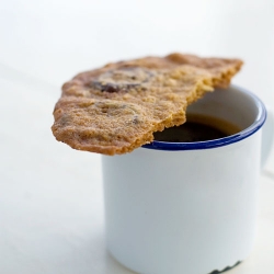 Ultra Thin Chocolate Chunk Cookies