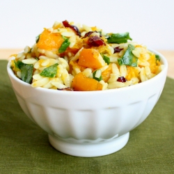 Roasted Butternut Squash Orzo