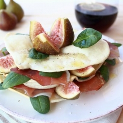 Focaccine with Figs