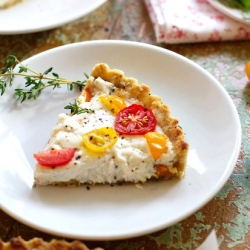 Tomato and Cheese Tarts