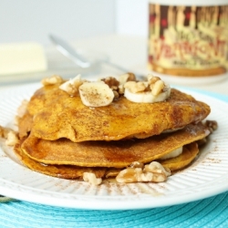 Oatmeal Pumpkin Pancakes