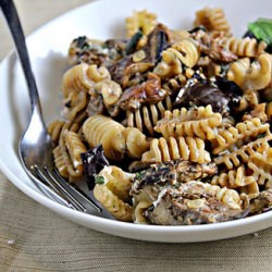 Pasta w/ Roasted Eggplant