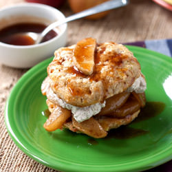 Spiced Apple and Pear Shortcakes