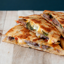 Jalapeno Popper Steak Quesadilla