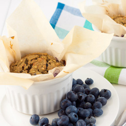 Oil-free Lemon Blueberry Buckwheat