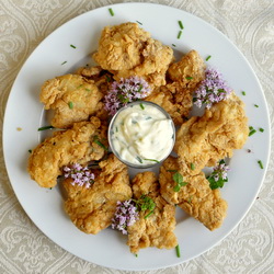 Chicken Fried Cod Nuggets