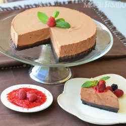 Triple Chocolate Mousse Cake