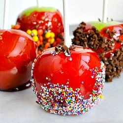 Ruby Red Candy Apples