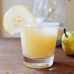 Pear, Vanilla, Vodka Cocktail