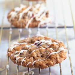 Chocolate Cranberry Oatmeal Cookies