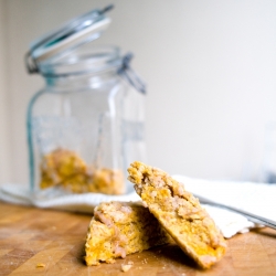 Pumpkin Scones in the Spring