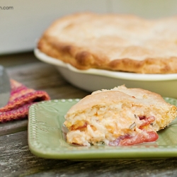 Tomato & Corn Pie