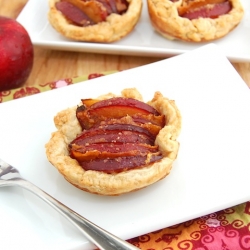 Mini Spiced Plum Galettes