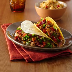 Bacon Cheeseburger Tacos