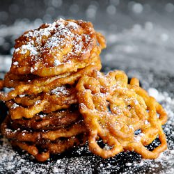 Pumpkin Funnel Cakes