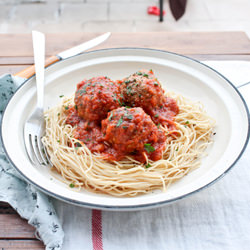 Spaghetti with Meatballs