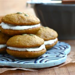 Pumpkin Sandwich Cookies