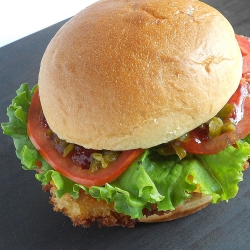 A Spicy Crispy Chicken Sandwich