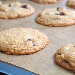 Whole Grain Chocolate Chip Cookies