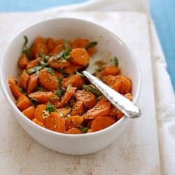 Roasted Carrots with Vinaigrette