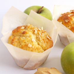 Fluffy Apple Muffins