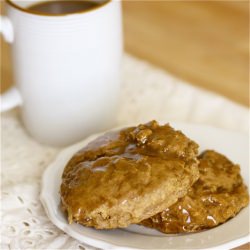 Caramel Pumpkin Scones