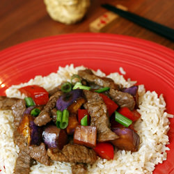 Beef with Eggplant