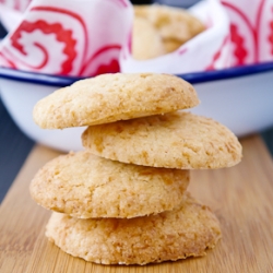 Coconut Shortbread Cookies