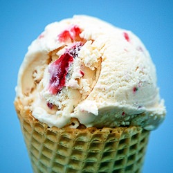 Strawberries & Cream Ice Cream