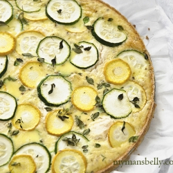 A Healthy Zucchini Frittata