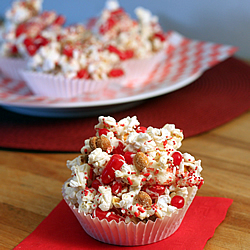 Red Hot Popcorn Party Mix