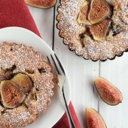 Fig Hazelnut Tart