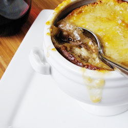 French Onion Beef Soup