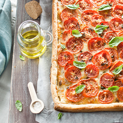 Tomato Mozzarella Tart