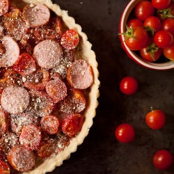 Tomato & Sausage Tart