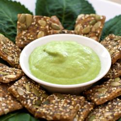 Vegan Green Garlic Dip