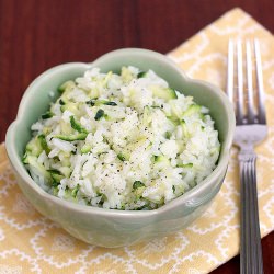 Cheesy Zucchini Rice