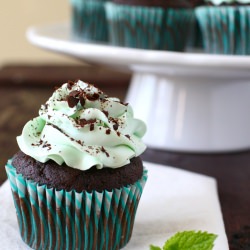 Mint Chocolate Cupcakes