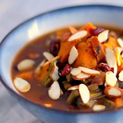 Sweet Potato and Asparagus Stew